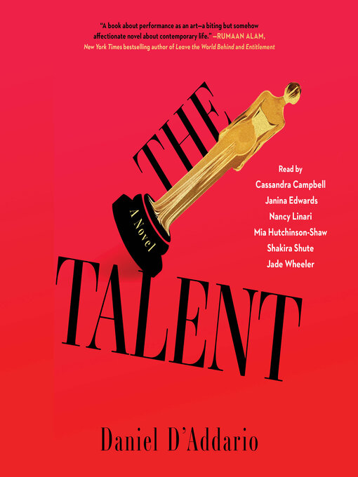 Title details for The Talent by Daniel D'Addario - Wait list